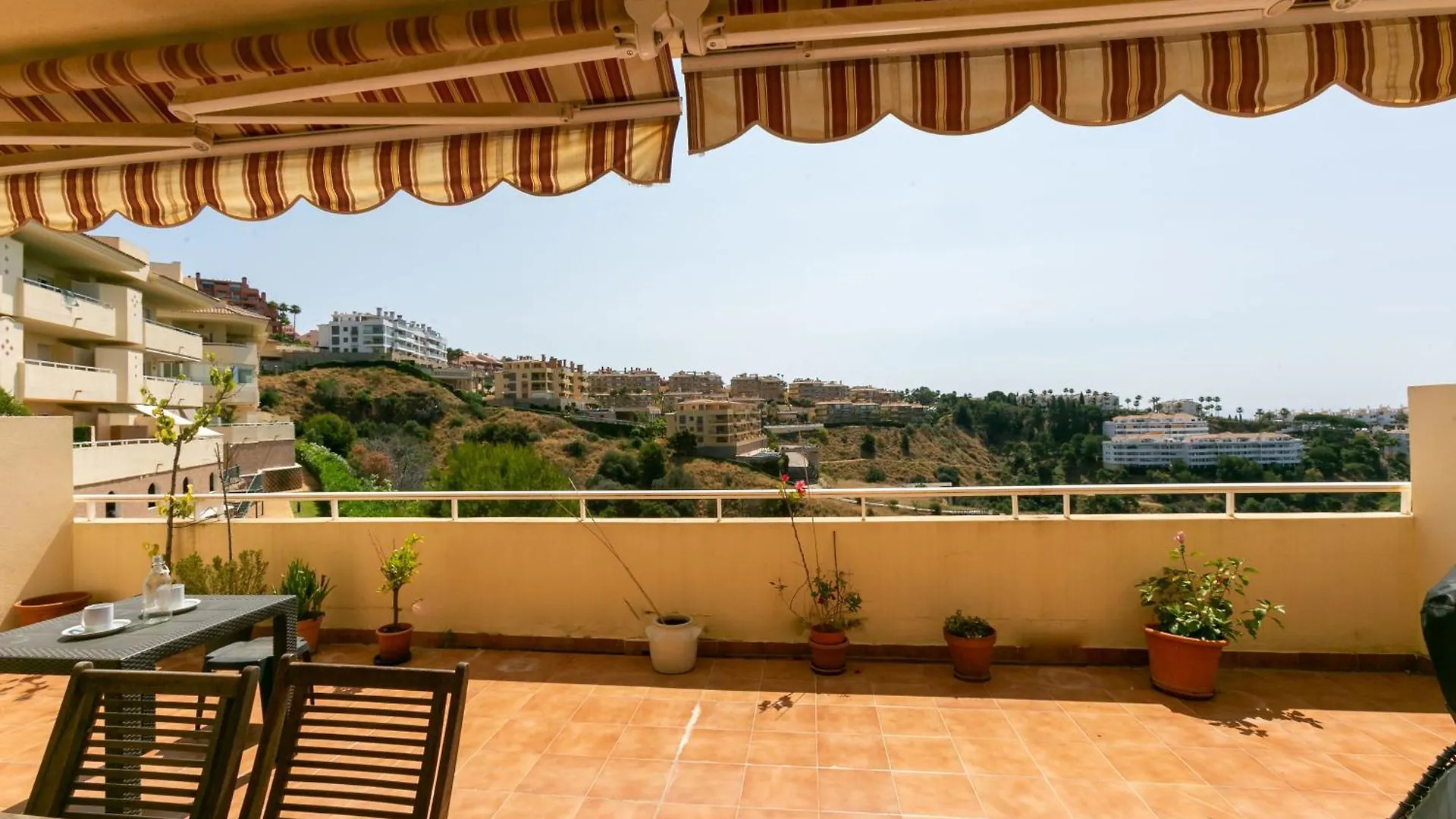 Terraza Al Mediterraneo Mijas Daire